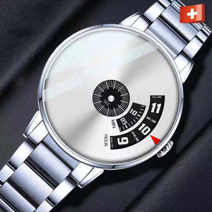Genuine Drop-shipping New Mens Watch <b>Automatic</b> Movement <b>Chronograph</b> 40mm Starry-sky Design Steel Band - Product Image 2