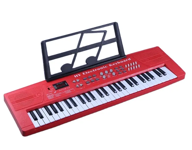 Clavier électronique standard professionnel, 54 touches, piano numérique, synthétiseur