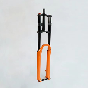Horquilla de bicicleta Suspensión neumática 27,5 29 pulgadas Amortiguación de aceite y gas 150mm Carrera Eje de barril Horquilla delantera de bicicleta suave - Product Image 3