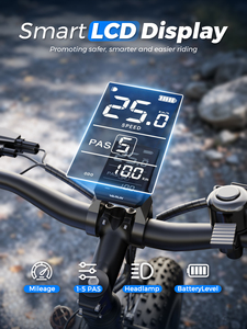 จักรยานไฟฟ้า VARUN M26-2 PRO ขนาด 26 นิ้ว ยาง Fat Tire กำลัง 250 วัตต์ มาตรฐาน EU ระยะทางวิ่งทดสอบ 65 กม. ความเร็วสูงสุด 25 กม./ชม. เกียร์ Shimano 7 สปีด มาตรฐาน IP65 รับน้ำหนักได้ 150 กก. มีสินค้าในสต็อกในยุโรป - Product Image 2