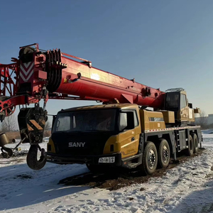 Grue mobile sur camion Sany d'occasion de 50 tonnes à prix abordable pour projets de construction en vente - Product Image 1