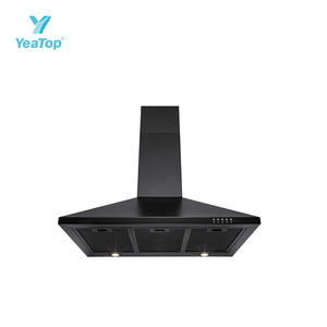 <span class=keywords><strong>Hotte</strong></span> de cuisine murale en acier inoxydable en forme de T de 90 cm avec éclairage LED - Product Image 6