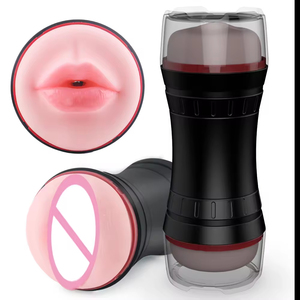 New Adult Male <b>Masturbation</b> Cup Sex Toy Aircraft Cup Design with Flashlight Type Feature for Men - Product Image 2