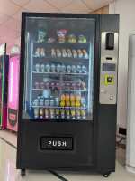 Distributeur automatique de boissons et de snacks de qualité allemande pour l'extérieur, adapté aux aliments et aux boissons