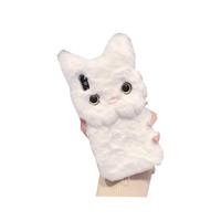 Focus Usine Offre Spéciale prix chat mignon étui en peluche pour iPhone étui souple en TPU étuis de téléphone portable en peluche