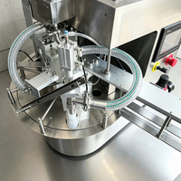 Machine automatique de remplissage et de bouchage de bouteilles pour distributeur d'eau commercial et processus d'eau potable