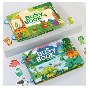 Actividades de Aprendizaje, Educación en Casa, Juguete Sensorial para Autismo, Montessori Preescolar, Libro de Pegatinas Creativas para Niños Pequeños - Product Image 2