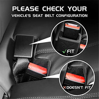 Support de boucle de ceinture de sécurité de voiture en silicone, installation facile, aide à la boucle de siège, booster
