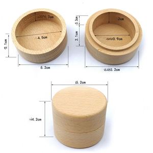 Boîte à bagues en bois en gros pour bagues de fiançailles et de mariage avec gravure antique, design personnalisé, livraison directe - Product Image 4