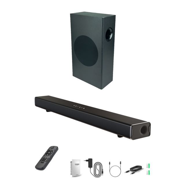 Hot Selling Wireless Speaker Hifi Stereo Surround Outdoor Soundbar Subwoofer Tv Gaming Speaker