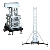 Torre de Soporte para Altavoces Line Array de Aluminio 6061-T6 de 4m para Sistemas de Audio en Conciertos y Eventos