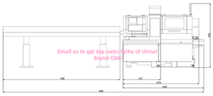 6-Trục Titan 4 Xương Móng Tay Thụy Sĩ Máy Tiện Fanuc Oi-TF Cộng Với Đường Kính 20Mm Max Gia Công Đôi Trục Chính Thụy Sĩ <span class=keywords><strong>CNC</strong></span> Máy Tiện - Product Image 4