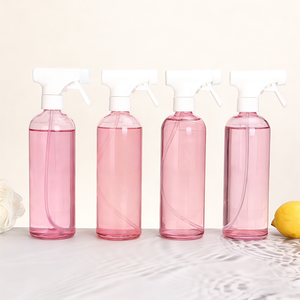 Custom 500ml Refillable Empty Glass Bottle Room Cleaner Air Fresher Household Cleaning Hair Oil Cosmetic <strong>Spray</strong> Trigger Bottle - Product Image 1