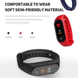 Pulsera Inteligente <span class=keywords><strong>M4</strong></span> Económica, Monitor de Ritmo Cardíaco, Monitor de Actividad Física, Conexión con Aplicación Móvil, Ultraligera, Pequeña - Product Image 5