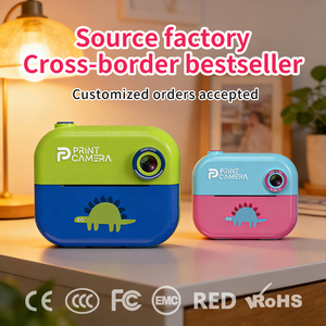 Appareil photo instantané pour enfants, impression thermique, sortie photo en <span class=keywords><strong>3</strong></span> secondes, double objectif avant et arrière, filtre amusant, jeu de puzzle, cadeau créatif, jouet - Product Image 1