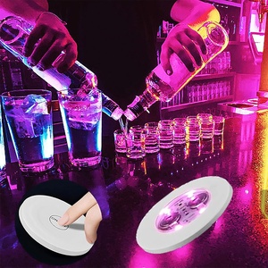 Posavasos <span class=keywords><strong>LED</strong></span>, Luces Adhesivas <span class=keywords><strong>LED</strong></span>, Luces <span class=keywords><strong>LED</strong></span> <span class=keywords><strong>para</strong></span> <span class=keywords><strong>Botellas</strong></span>, Luces <span class=keywords><strong>para</strong></span> Portavasos <span class=keywords><strong>para</strong></span> Fiestas, Bares, <span class=keywords><strong>Botellas</strong></span> de Vino y Licores - Product Image 4