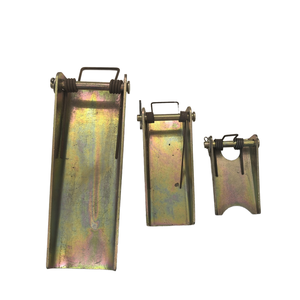 Elevador de cadena manual para grúa con sello personalizado, abrazadera de tarjeta de seguridad de <span class=keywords><strong>chapa</strong></span> metálica, botón de seguridad, hebilla de seguridad y pestillo de gancho para grúa torre - Product Image 4