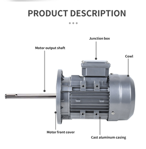 380V 370W 750W IE2 1440rpm 4kw 5.5hp三相交流电动机 - Product Image 4