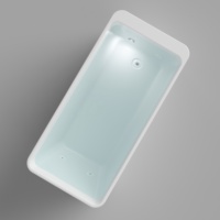 ICEGALAX Baignoire en acrylique à immersion froide Baignoire autoportante avec lumière LED Refroidisseur d'eau intelligent WIFI