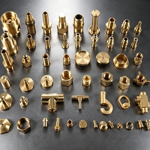 Piezas Mecanizadas CNC de Precisión en Bronce, Cobre y Latón Hechas a Medida, Piezas de Torneado CNC, Electroerosión por Hilo, Fabricante Directo de Fábrica - Product Image 1