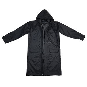 Custom High Quality <strong>Nylon</strong> Polyester <strong>Men</strong> Women Ripstop Eco-friendly Rain Jacket Adults Fashion Rain Coat Waterproof Long <strong>Raincoat</strong> - Product Image 4