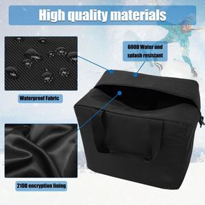 Housse de snowboard personnalisée avec logo, épaisseur 4 mm, coque rigide antivol, avec port USB, sac de protection portable pour snowboard - Product Image 3