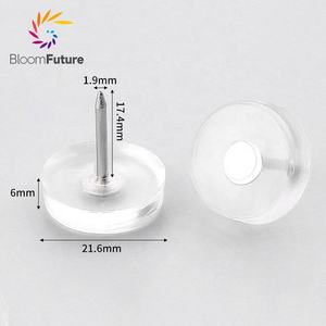 Slijtvaste nylonlegering nagelbasis meubelpootkappen zware uitvoering stoel tafel geluidsreducerende pads - Product Image 4