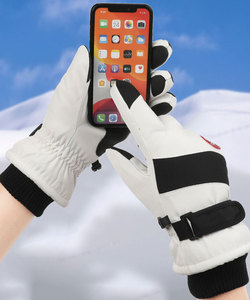 Sarung Tangan Pemanas Termal Wanita Pria Tahan Air untuk Olahraga Musim Dingin Ski, Snowboarding, Berkendara Motor, Mengemudi, Sarung Tangan Layar Sentuh Hangat - Product Image 4