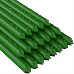 Supporti da Giardino in Acciaio e Plastica, Robusti Pali per <span class=keywords><strong>Piante</strong></span> di Pomodori e Ortaggi - Product Image 1