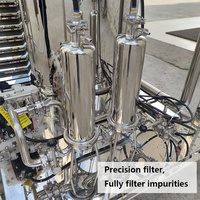 Parfum personnalisé ligne de production usine parfum congélation filtre mélange machine de refroidissement agitateur moteur à courant alternatif pour produits chimiques