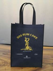Customized Colored Recycled Laminated Non-Woven pp Laminated Non Woven Bags Shopping Carry Treasure Tote with logo for Festival - Product Image 4