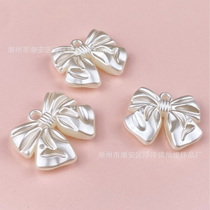 จี้อะคริลิคทรงโบว์มุก สำหรับทำสร้อยข้อมือ อุปกรณ์ทำเครื่องประดับ DIY ผลิตที่เฉาโจว คอลเลคชั่นฤดูร้อน 2025 - Product Image 4