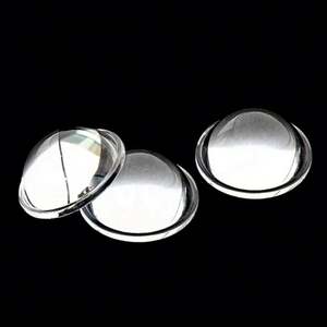 Lentes asféricas esféricas de luz óptica de gran diámetro de vidrio de sílice fundido UV óptico personalizado - Product Image 5