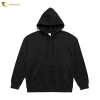 Sweat à capuche respirant 100 % coton personnalisé pour homme, taille XL, qualité supérieure, design uni, anti-rétrécissement, vente en gros