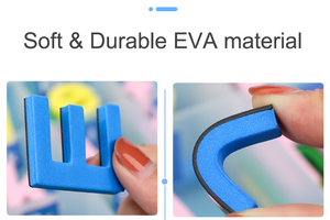 EVA Chữ Từ Và Số Kit Bọt Bảng Chữ Cái ABC Tủ Lạnh Nam Châm Trẻ Em Giáo Dục Đồ Chơi - Product Image 6