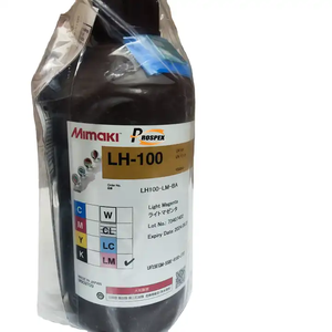 Encre UV curable Mimaki LH100 fabriquée au Japon, CMYK W LC LM 1000 ml/1 L, pour imprimantes <span class=keywords><strong>JFX500</strong></span>, UJF6042, UJV160 et UJF7151plus. - Product Image 2