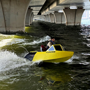 Bateau à moteur Funova Kart 1 place, électrique, en fibre de verre, pour course aquatique 50 km/h - Product Image 1