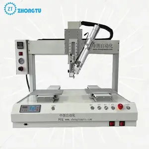 Automatic Bench Top 3 Axis PLC Programmable High Speed AB Glue Dispenser Syringe Glue Dispensing Machine