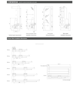 Cajón Telescópico Moderno Vietnamita de Extensión Total con Cierre Suave y Movimiento Suave para Muebles de Dormitorio y Cocina - Product Image 4