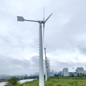 Высокоэффективная ветряная турбина с горизонтальной осью мощностью 5 кВт, подходит для заводов - Product Image 2