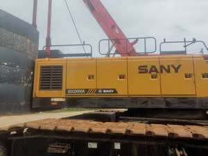 รถเครนตีนตะขาบ SANY ปี 2020 รุ่น 200 ตัน รุ่น STC2200 STC800E5 STC550T5 STC250H พร้อมมอเตอร์ เกียร์ และเครื่องยนต์ - Product Image 3
