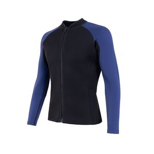 Traje de Buceo de Manga Larga para Adultos con Cierre en <span class=keywords><strong>el</strong></span> Pecho de 3 mm, Conjunto de Dos Piezas, Protección Solar y <span class=keywords><strong>Contra</strong></span> <span class=keywords><strong>el</strong></span> Frío para Surf y Snorkel - Product Image 5