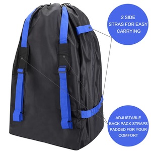 Sac de voyage <span class=keywords><strong>Oxford</strong></span> personnalisable de sécurité pour enfants avec nouveau design à fermeture éclair à la mode pour sièges d'auto et poussettes pour bébés - Product Image 2