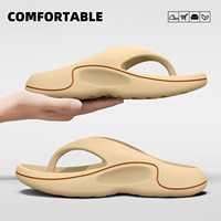 Tongs de créateur en EVA pour femmes, sandales de plage d'été à bout ouvert, semelle épaisse, antidérapantes, chaussures décontractées pour dames, vente en gros