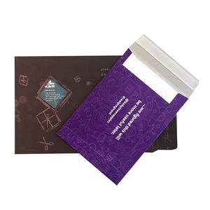 Durable non pliable Rigide violet <span class=keywords><strong>a4</strong></span> Carton Papier Document Enveloppe avec Coeur en forme de fenêtre ouverte - Product Image 5
