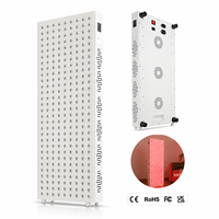 AisQueen OEM ODM Panel de Terapia de Luz Roja NIR LED de Grado Médico de 5W con Doble Chip, 9 Longitudes de Onda y Control Táctil