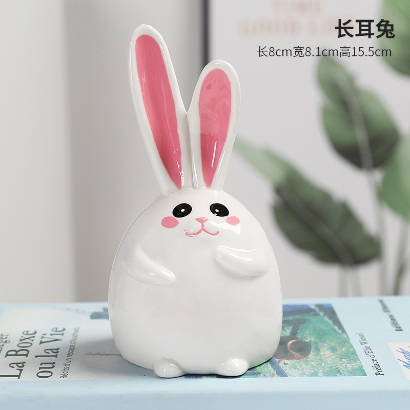 Conejo de orejas erguidas - Hucha