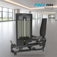 Machine à exercices pour mollets assis MND FS93 – Cadre élégant pour la maison et la salle de sport – Idéal pour le remodelage des jambes des jeunes