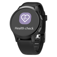 Reloj con Rastreador GPS 4G para el Cuidado de la Salud de Personas Mayores, Monitoreo con Tarjeta SIM, Alarma SOS por Wifi, Alarma de Caídas, Rastreador GPS para Adultos Mayores