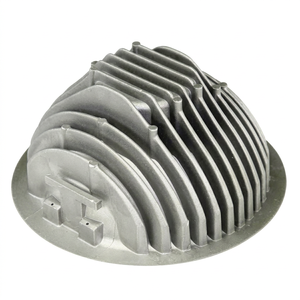 Dissipateur thermique en aluminium moulé sous pression, surface sablée, taille sur mesure, provenant du Gujarat - Product Image 1